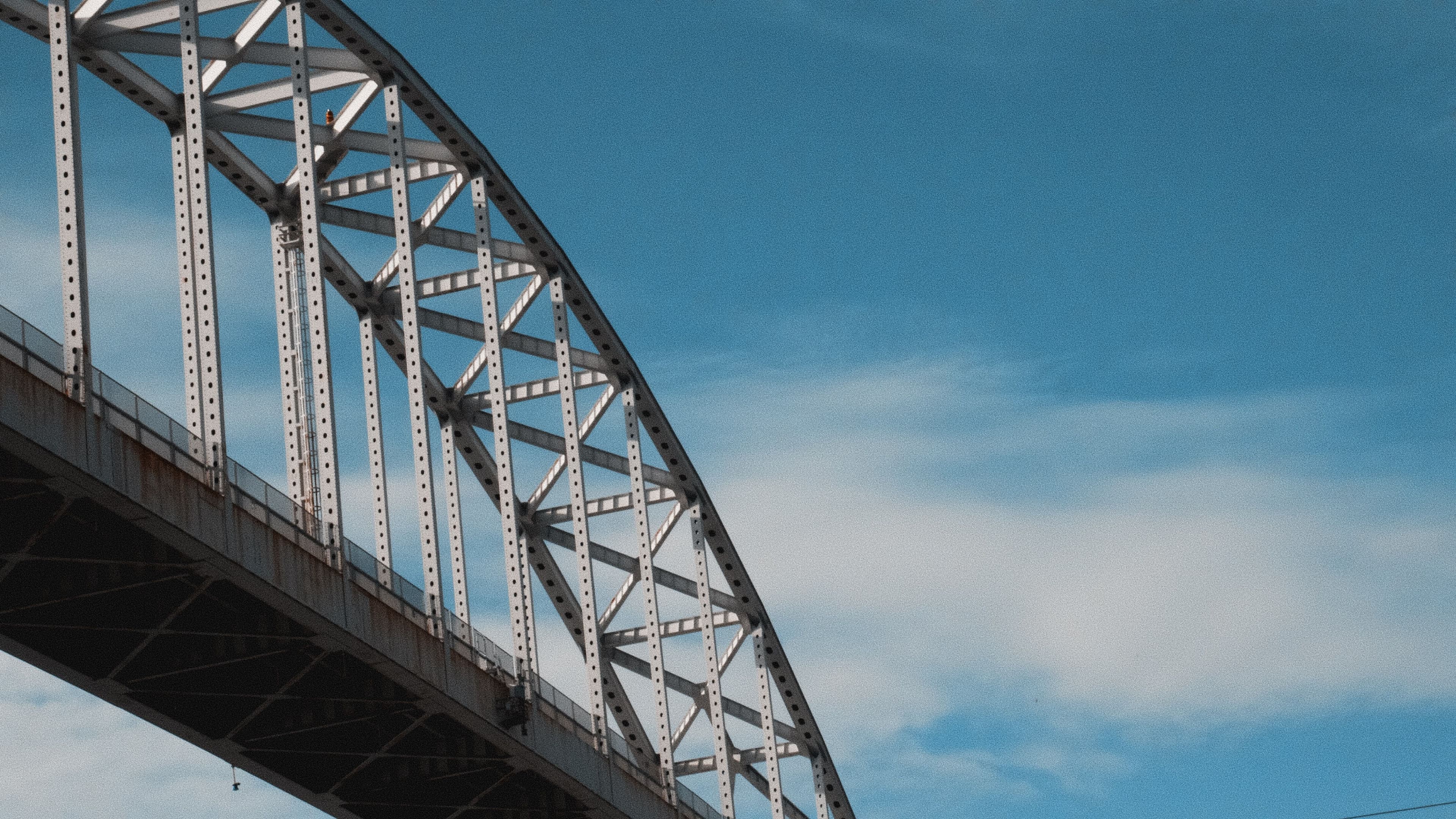 A photograph of the Chesapeake City Bridge in Maryland, USA.
