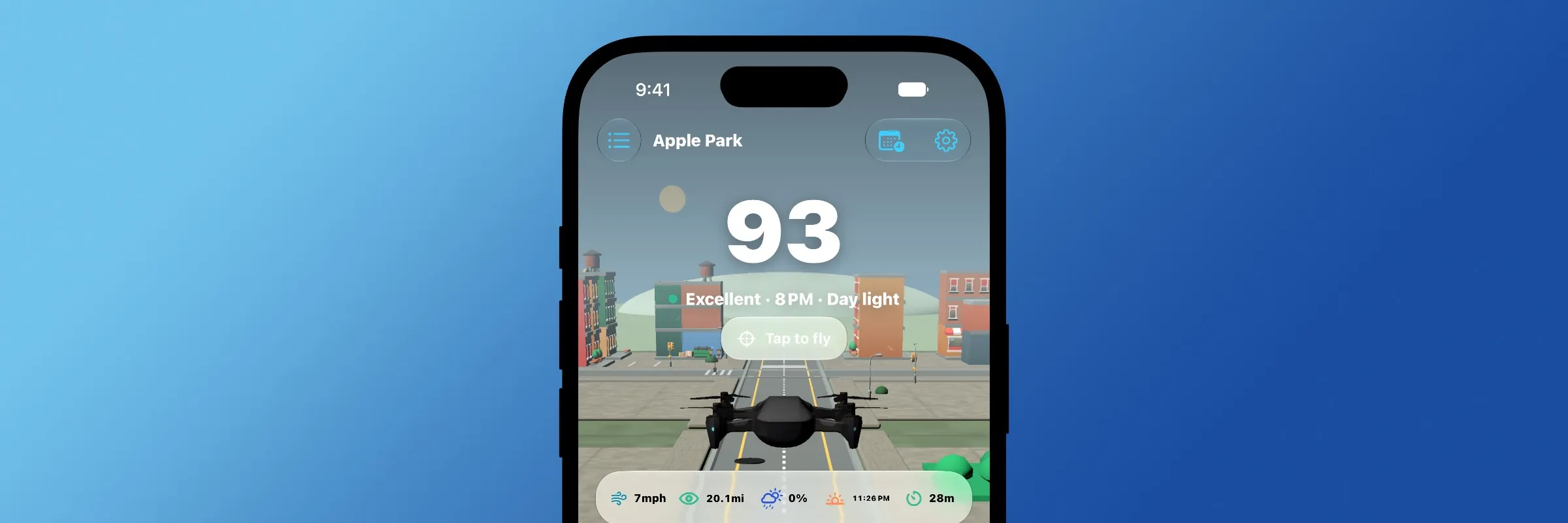 Creating the Fly Score in Flyby